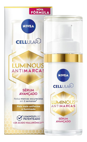 Sérum Facial Cellular Luminous 630 Manchas Nivea 30ml