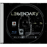 Ps3 - Legendary Solo Cd - Juego Físico Original