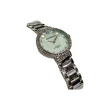 Reloj Hombre Mujer Myikon De Oro Blanco Micronado Joyeria