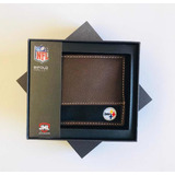 Cartera De Piel Acereros De Pittsburgh Steelers