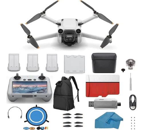Dji Mini 3 Pro Rc - & Fly More Kit Más Longitud De Drones De