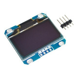 Oled Display Ldc 1,3 1.3 128×64 I2c Color Azul Arduino