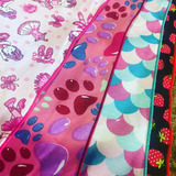 Kit Com 10  Bandanas  Cães E Pet Shop Tam. G - 65cm