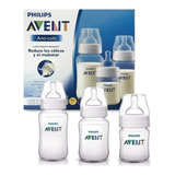 Set Mamaderas Avent Classic+ 3und 125ml + 260ml Y 330ml