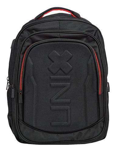 Unicross Mochila Negra Porta Notebook 18 Pulgadas