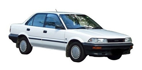 Parachoque Trasero Toyota Corolla Araya 1990 - 1992 Foto 9