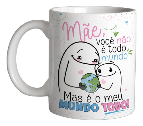 Kit 12 Canecas Mães Divertido Flork Revenda Atacado 