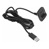 2 En 1 Cargador Y Juego Cable De Carga Para Control Xbox360