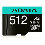Adata Premier Pro Tarjeta De Memoria Microsd De 512gb