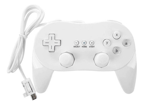 Controlador De Juegos Con Cable Clásico Para Nintendo Wii Jo