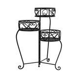 50-lg1148 Soporte Plantas - Exhibidor Plegable De Metal...