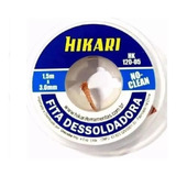 Fita Malha Dessoldadora Hikari 1,5m 3mm Hk-120-05