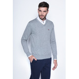 Melange Sweater Smart Casual L/s Gris Fw2024 Ferouch