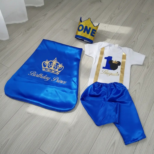Traje De Príncipe Con Pantalon Talla 3 Disfraz Bebe
