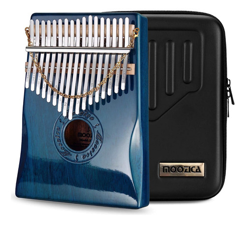 Moozica - Kalimba Marimba De 17 Teclas Caoba-k17bp