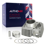 Kit Motor Camisa Pistão Anel Honda Cg 150 Fan Flex 2010 2011