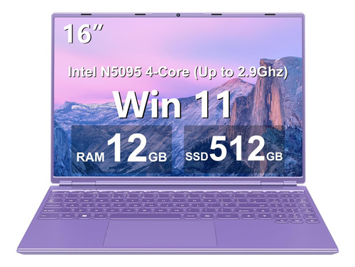 Laptop 16 Gb Celeron Intel N5095 (hasta 2.9ghz) Pc Win 11 De