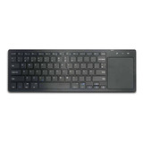 Teclado Tecnolab Inalámbrico Bt Ultra Delgado Touchpad Tl028 Color Del Teclado Negro