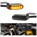 Jymy Manillar Led Intermitentes Para Motocicleta, Mini Luz F