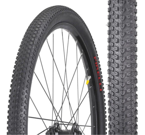 Pneu De Bicicleta Mtb Pirelli Scorpion Pro R29x2.20 30tp Cor Preto/vermelho