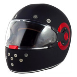 Casco Integral Moto Smk El Dorado Classic Vintage Cafe Racer