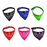 Collar Bandana Talla Xl Para Perros Pañoleta