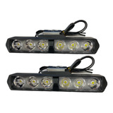 Super Oferta!! Juego De Faros 6 Led Luz Fija Y Destellante