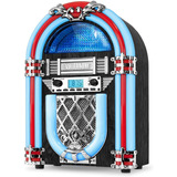 Victrola Nostalgic Jukebox Con Bluetooth Máquina De Discos 