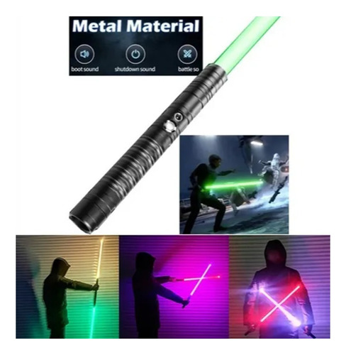 Star Galaxy Wars Sable Espada Luz Cambio De Sonido De 7 Colo