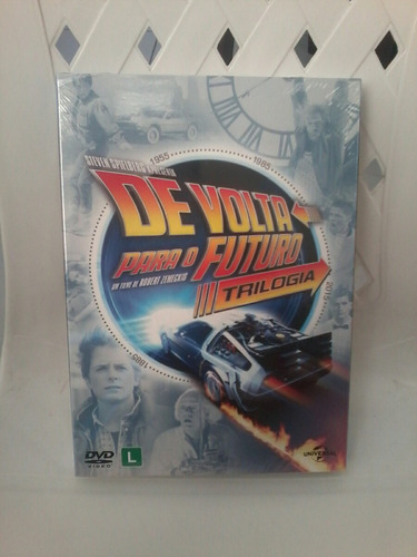 Box Dvd Trilogia De Volta Para O Futuro - Michael J. Fox