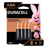 Pack 8 Pilas Duracell Aaa Alcalina