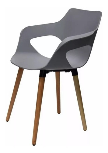 Silla Eames Madera Hogar Cocina Estar Living Excelente