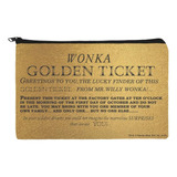 Willy Wonka Y The Chocolate Factory Golden Ticket Pencil Pen