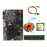 Placa Base Minera B250b Btc Con Cpu G3930/g3900+8g Ddr4 Ra