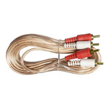 Cable De Audio Avc Gold 2x2 Rca Plug 4.5mts
