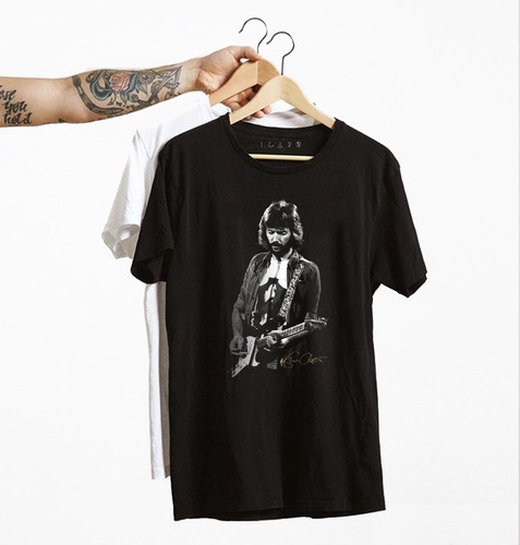 Remera Eric Clapton 100% Algodon Rock