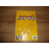 Somente Manual Original Jet Force Gemini Br Para N64