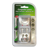 Cargador Pilas Macrotel + 2 Pilas Aa 2500mha / Tecnocenter