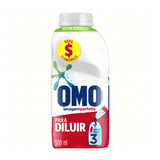 Lava Roupas Líquido Concentrado Omo Para Diluir Refil 500ml