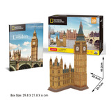 Puzzle 3d - Big Ben Londres National Geographic - Cubicfun