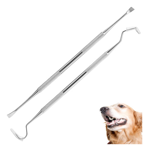 Wzhe Raspador Y Raspador De Dientes Para Perros, Paquete De