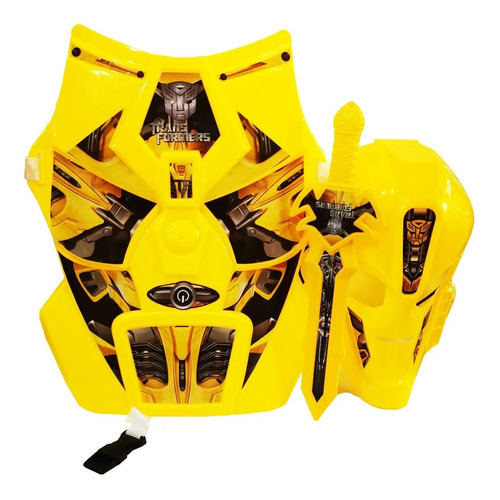 Armadura Protector, Mascara Y Espada De Transformers