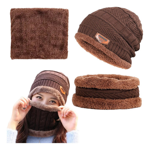 Touca Gorro Gola Forrada Soft Cachecol Balaclava Frio Lã