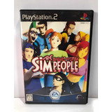 Jogo Sim People Original Ps2 Completo Japonês!