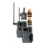 Linkmicrolte Cellular Trail Camera Twin Pack Tarjetas S...
