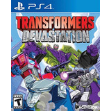 Vídeo Juego Transformers Devastation Playstation 4