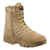 Bota Tactica Original Swat Clasica Tan Con Cierre