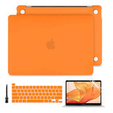 Funda Rigida Batianda Para Macbook Pro 13  Naranja