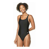 Speedo Bañador Pro Lt Super Pro Para Mujer, Negro, D38