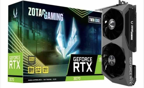 Placa De Video Nvidia Zotac  Gaming Geforce Rtx 3070 8gb